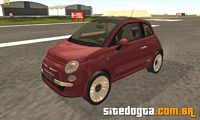 Fiat 500 2007 para GTA San Andreas