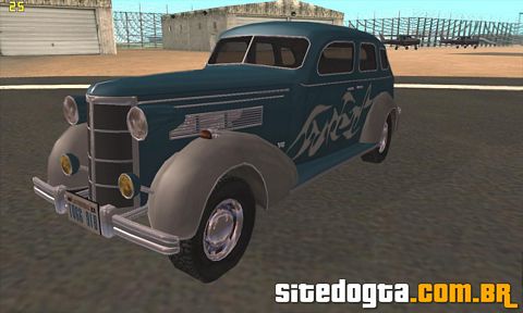 Ford DeLuxe Fordor Sedan V8 1938 para GTA San Andreas