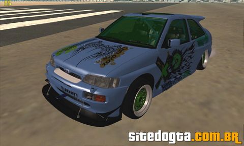 Ford Escort RS 1992 Hella para GTA San Andreas