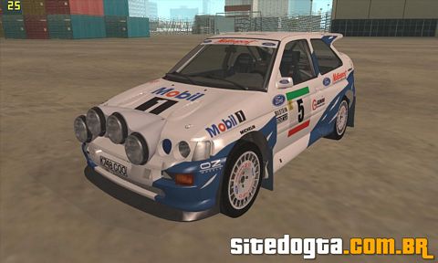 Ford Escort RS Cosworth rally para GTA San Andreas