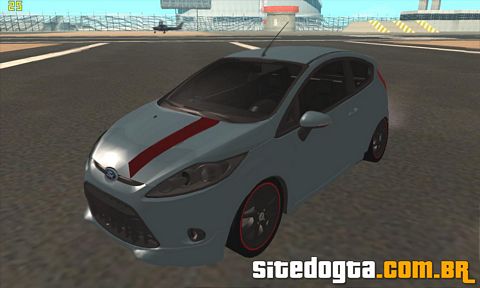 Ford Fiesta 2012 Edit para GTA San Andreas