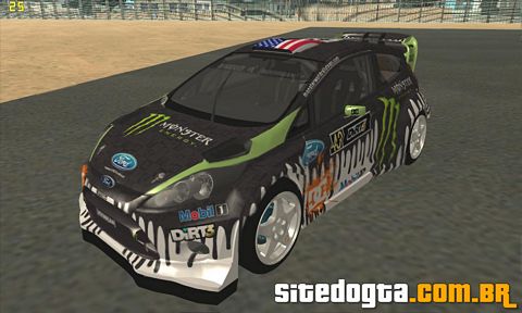 Ford Fiesta Gymkhana 4 para GTA San Andreas