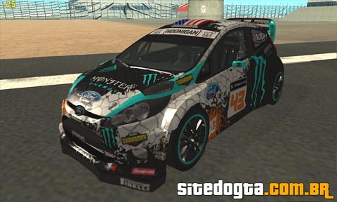 Ford Fiesta H.F.H.V. Ken Block 2013 para GTA San Andreas