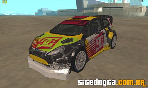 Ford Fiesta H.F.H.V. Ken Block Gymkhana 5 2012 para GTA San Andreas