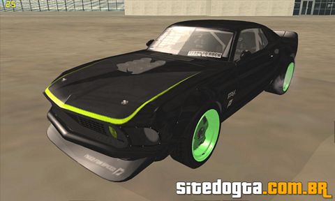 Ford Mustang 1969 RTR-X Vaughin Gittin Junior para GTA San Andreas