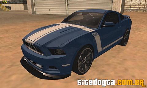 Ford Mustang Boss 302 2013 para GTA San Andreas