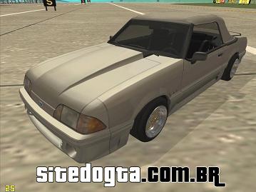 Ford Mustang GT 5.0 Convertible 1987 para GTA San Andreas