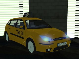 Ford Focus Taxi para GTA San Andreas