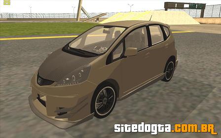 Honda New Fit Jazz Time Attack para GTA San Andreas