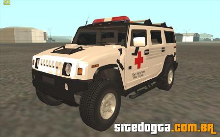 Hummer H2 Ambulancia para GTA San Andreas