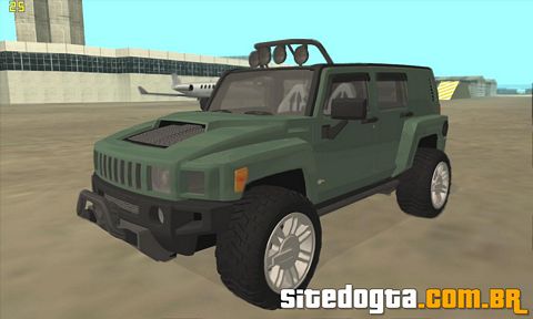 Hummer H3R para GTA San Andreas