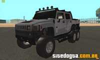 Hummer H6 sut Pickup para GTA San Andreas