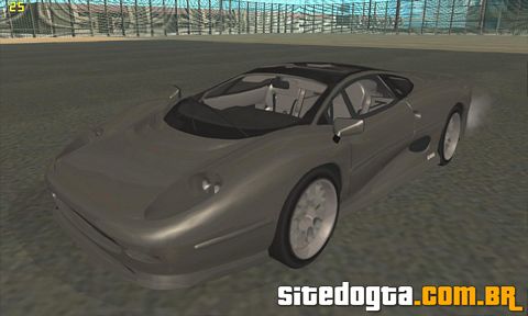 Jaguar XJ220S Black Revel para GTA San Andreas