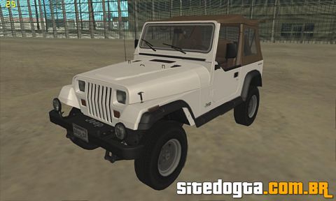 Jeep Wrangler Convertible para GTA San Andreas