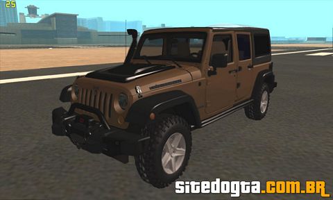 Jeep Wrangler Rubicon Unlimited 2012 para GTA San Andreas