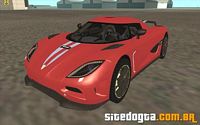 Koenigsegg Agera para GTA San Andreas