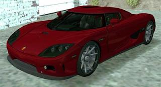 Koenigsegg CCX para GTA San Andreas