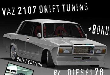 LADA Vaz 2107 Drift Tuning para GTA San Andreas
