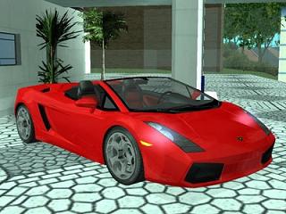 Lamborghini Gallardo Spyder para GTA San Andreas