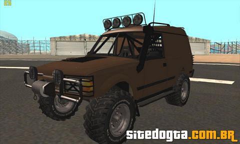 Land Rover Rally Raid para GTA San Andreas