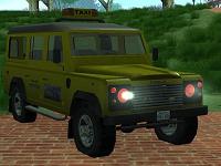 Land Rover Defender 110SW - Taxi para GTA San Andreas