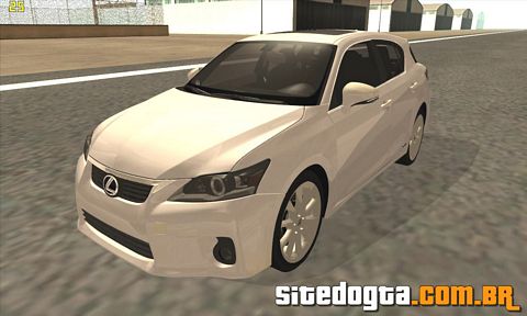 Lexus CT200h 2011 para GTA San Andreas