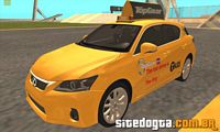 Lexus CT200h 2011 Taxi para GTA San Andreas