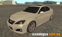 Lexus IS-F 2009 para GTA San Andreas