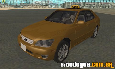 Lexus IS300 Taxi para GTA San Andreas