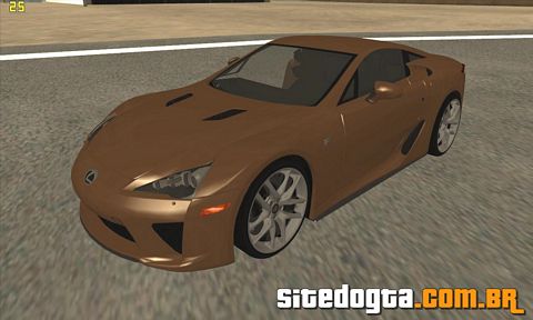 Lexus LFA para GTA San Andreas