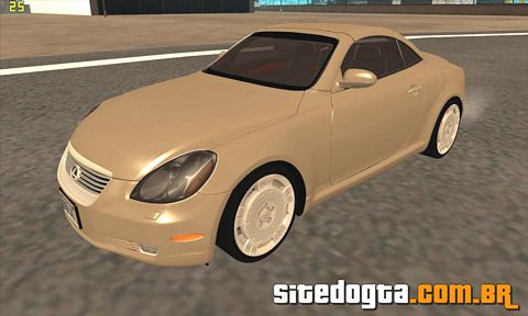 Lexus SC430 para GTA San Andreas