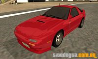 Mazda RX-7 FC3S Redsuns para GTA San Andreas