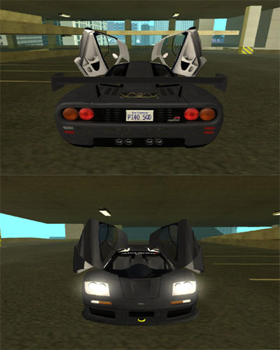 Mclaren F1 GTR para GTA San Andreas