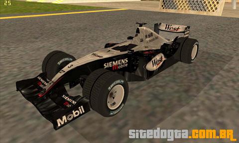 McLaren Mercedes MP 4-19 para GTA San Andreas