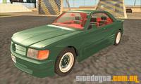 Mercedes-Benz 500SEC (C126) 1989 para GTA San Andreas