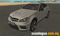 Mercedes-Benz C63 AMG Coupe Black Series 2012 para GTA San Andreas