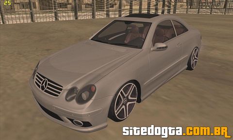 Mercedes-Benz CLK 55 AMG Coupe para GTA San Andreas