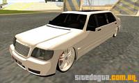 Mercedes-Benz S600 Limousine (W140) para GTA San Andreas