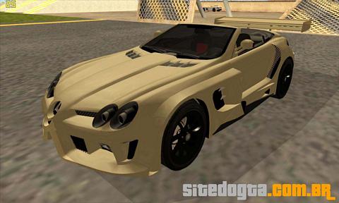 Mercedes-Benz SLR-Mclaren 722 Cabrio Tuned para GTA San Andreas