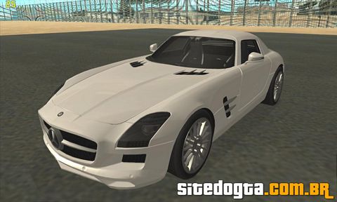 Mercedes-Benz SLS AMG V12 TT Black Revel para GTA San Andreas