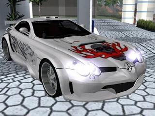 Mercedes-Benz SLR Mclaren para GTA San Andreas