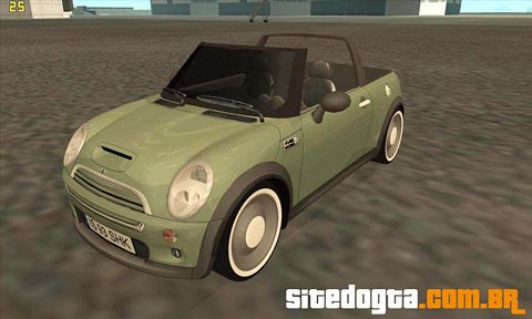 Mini Cooper S Cabrio para GTA San Andreas