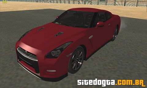 Nissan GT-R 2012 para GTA San Andreas