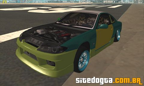 Nissan Silvia S15 LowNSlow para GTA San Andreas