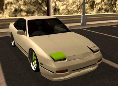 Nissan 180SX HellaFlush para GTA San Andreas