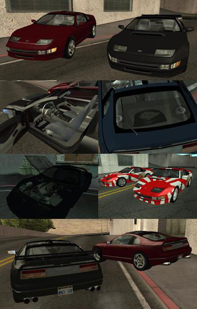 Nissan 300ZX para GTA San Andreas