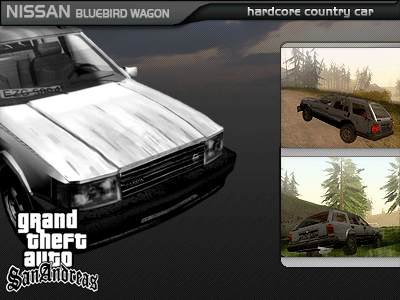 Nissan Bluebird Wagon para GTA San Andreas