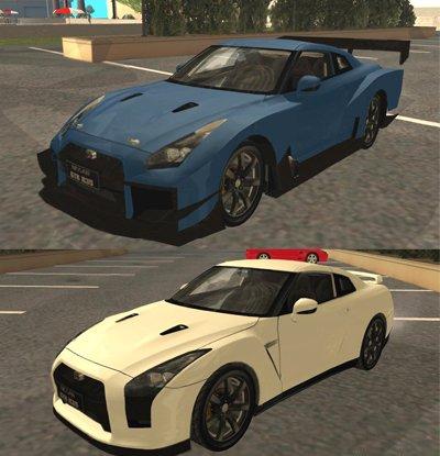 Nissan GT-R R35 para GTA San Andreas