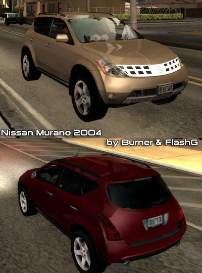 Nissan Murano 2004 para GTA San Andreas
