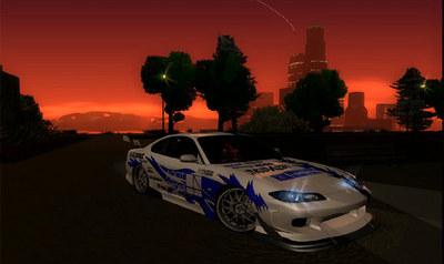 Nissan S15 para GTA San Andreas